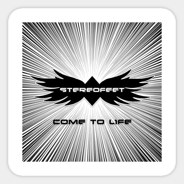 Stereofeet Merchandise Sticker by Stereofeet